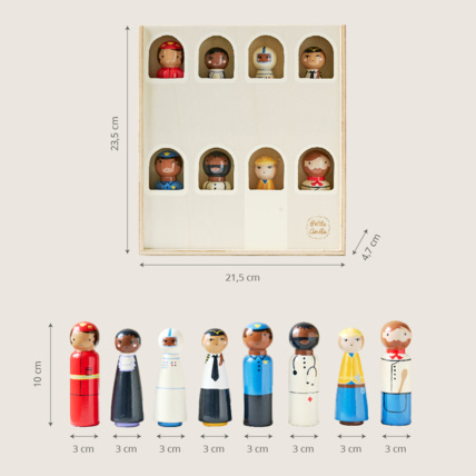 Avis Figurines métiers en bois Petits Héros Petite Amélie 3