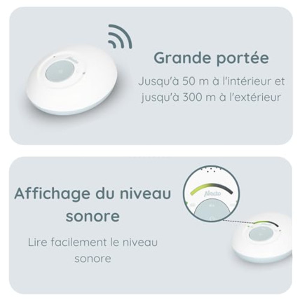 Avis Babyphone Audio DBX110 ALECTO 4