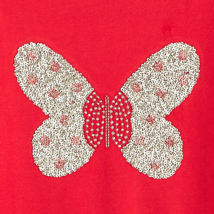 Avis T-shirt à sequins rose fille OKAIDI 3