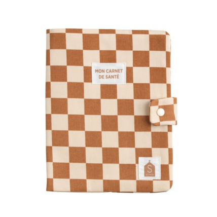 Avis Protège carnet de santé damier Petit Chou Sauthon 1