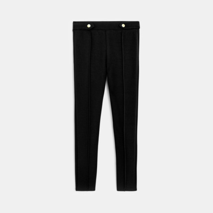 Avis Jegging chic en jersey Milano noir fille OKAIDI 1