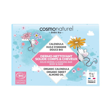 Avis Dermo-nettoyant solide corps et cheveux Bébé Bio Cosmo Naturel 1