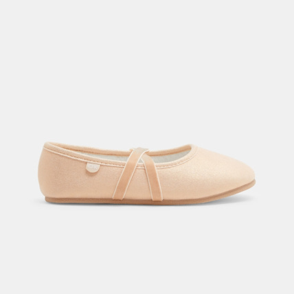 Avis Chaussons ballerines irisés rosess fille OKAIDI 1