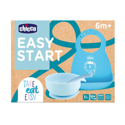 Avis Coffret repas en silicone Easy Start Chicco 1