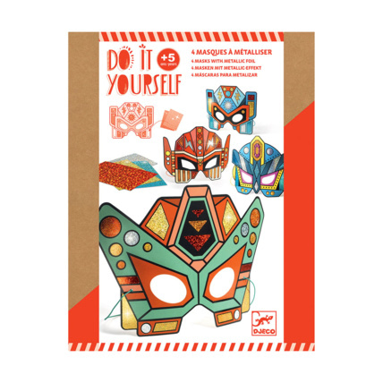 Avis Masques DIY Super robots DJECO 1