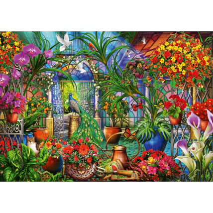 Avis Puzzle Tropical Green House BLUEBIRD PUZZLE 1