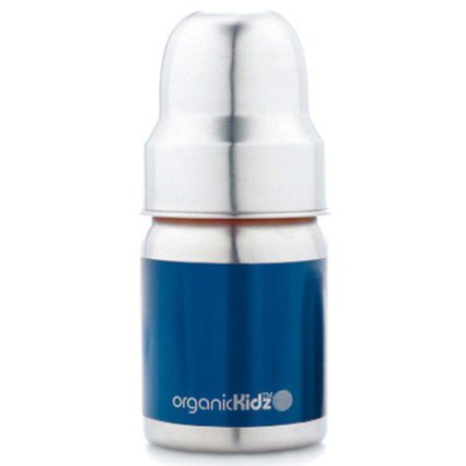 Avis Biberon en inox 120 ml goulot large ORGANIC KIDZ 1