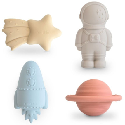 Avis Lot de 4 jouets de bain Space MUSHIE 1
