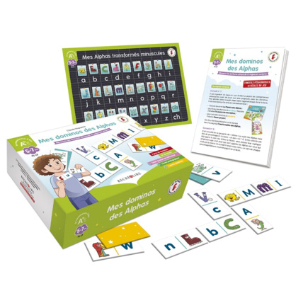Avis Jeu éducatif Mes dominos des Alphas ÉDITIONS RÉCRÉALIRE 1