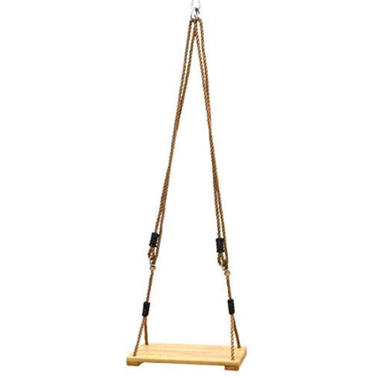 Avis Balançoire pour enfants avec planche en bois LITTLETOM 1