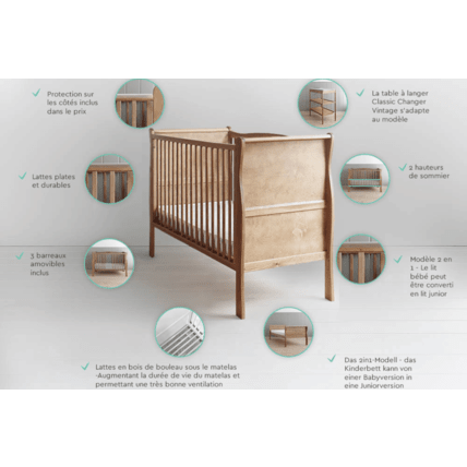 Avis Lit bébé évolutif Stella Mon Lit Cabane 3