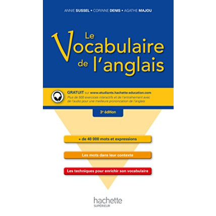 Avis Le vocabulaire de l'anglais Hachette Éducation 1