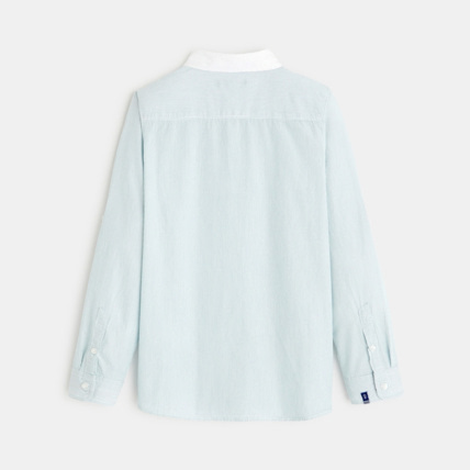 Avis Chemise chic et rayée verte garçon OKAIDI 2