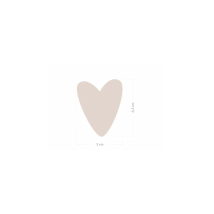 Avis Stickers cœurs colorés 1 taille Mon Lit Cabane 4