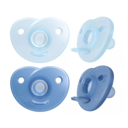 Avis Lot de 2 sucettes silicone orthodontiques Soothie Philips Avent 1