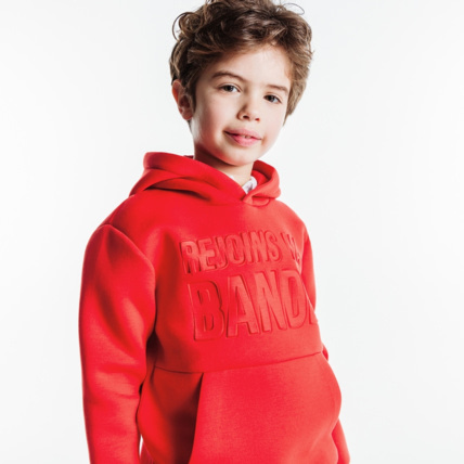 Avis Sweat-shirt à message rouge garçon OKAIDI 1