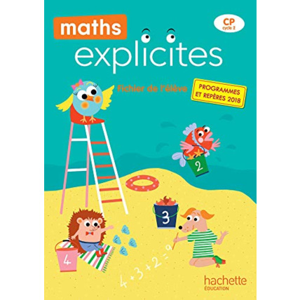 Avis Maths Explicites CP - Fichier élève avec mémo - Edition 2019 Hachette Éducation 1