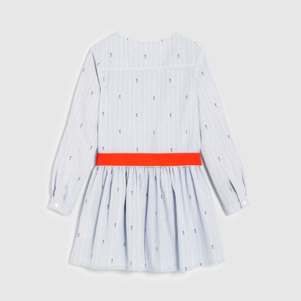 Avis Robe popeline à motif bleue fille OKAIDI 4