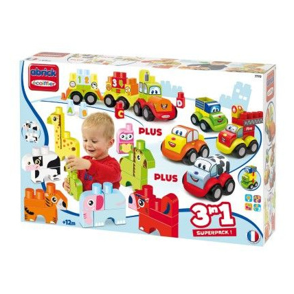 Avis Briques de construction Maxi Abrick : Super Pack 3 en 1 Écoiffier 1
