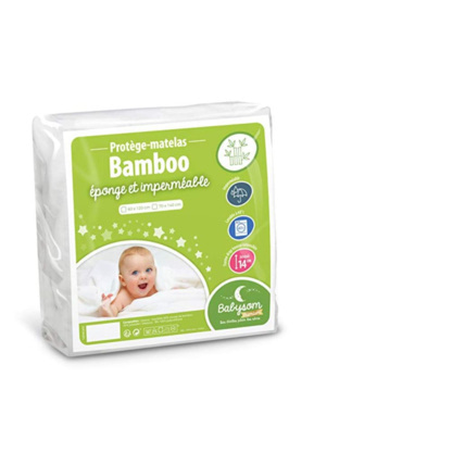 Avis Protège Matelas / Alèse Bébé - Bamboo  BABYSOM 1