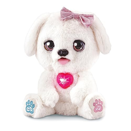 Avis Peluche interactive KissKiss, Mon toutou bisous VTech 1
