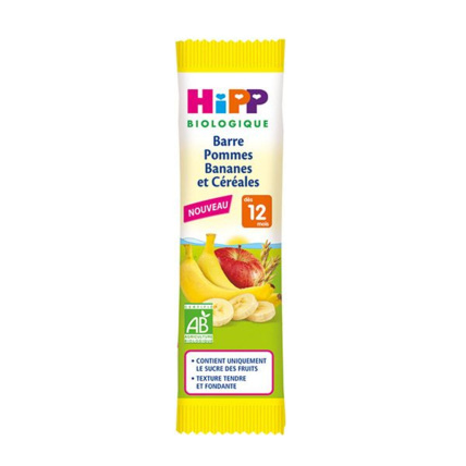 Avis Barre pommes, bananes et céréales HIPP 1
