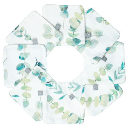 Avis Lingettes bébé lavables 8 pièces, Eucalyptus Sevira Kids 2
