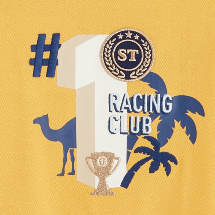 Avis T-shirt col V à motif jaune garçon OKAIDI 3