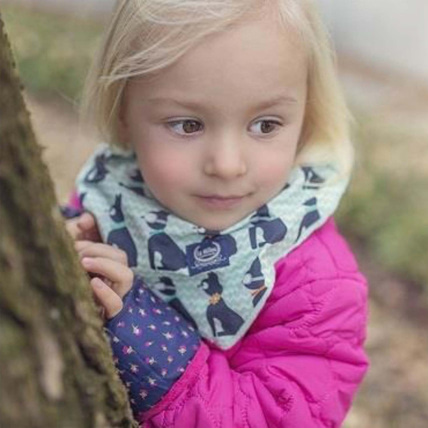 Avis Bandana cache-cou réversible, WAX Fleurs de mariage Sevira Kids 4