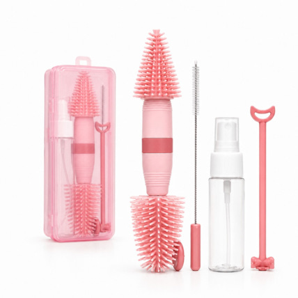 Avis Brosse de nettoyage 3 en 1 pour tire-lait et biberons Balulu 1