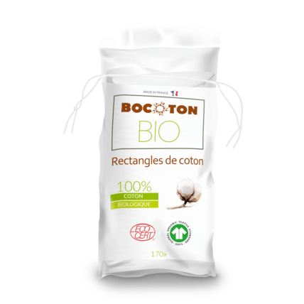 Avis Maxi rectangles de coton bio Bocoton 1