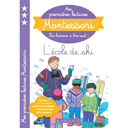 Avis Mes premières lectures Montessori L'école de Ski LAROUSSE 1
