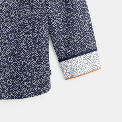 Avis Chemise popeline imprimée blanche garçon OKAIDI 3