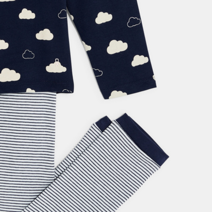 Avis Pyjama imprimé bleu fille OKAIDI 4
