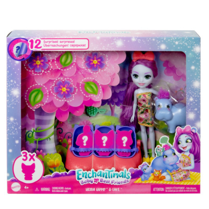 Avis Hippo et bébés besties Enchantimals MATTEL 1