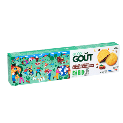 Avis Sablés fourrés pate à tartiner bio Good Goût 1