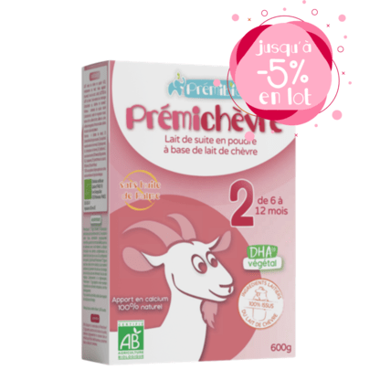 Avis Lait 2ème âge Prémichèvre PREMIBIO 1