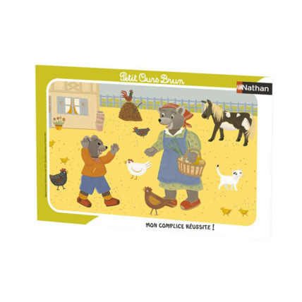 Avis Puzzle Petit Ours Brun à la ferme - de 3 ans RAVENSBURGER 1