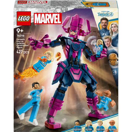 Avis Les Quatre Fantastiques contre la figurine de Galactus Marvel LEGO 1