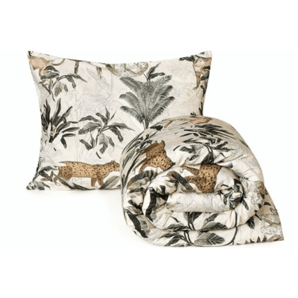 Avis Housse de couette en satin de coton - Jungle Mon Lit Cabane 3
