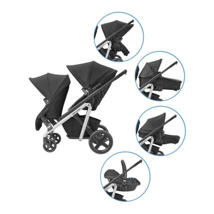 Kit duo pour poussette Lila