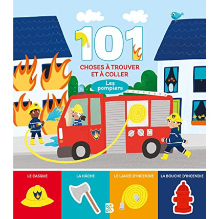 Avis 101 choses à trouver et à coller : Les pompiers BALLON 1
