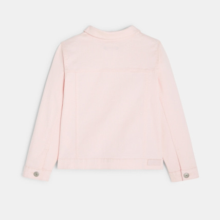 Avis Veste en toile rose fille OKAIDI 4