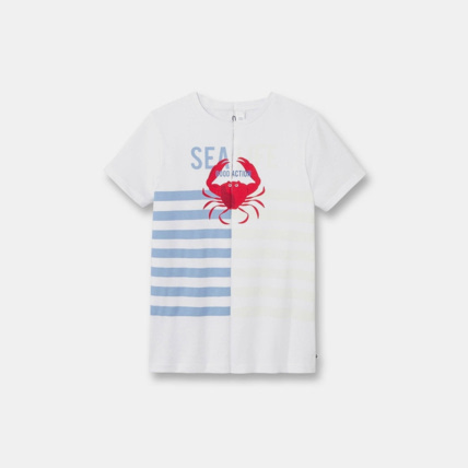 Avis T-shirt à dessin magique blanc garçon OKAIDI 1