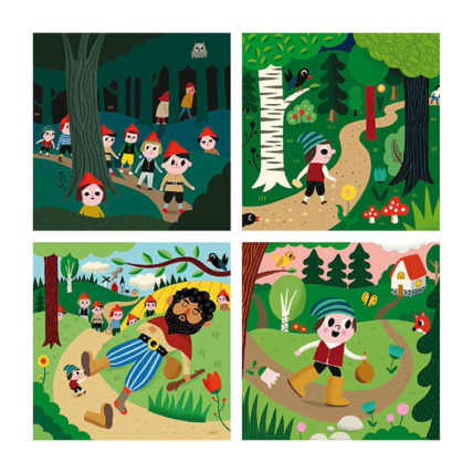 Avis 4 puzzles Le Petit Poucet VILAC 3