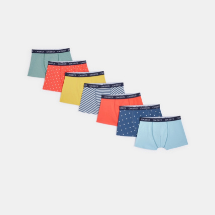 Avis Boxers en jersey (lot de 7) garçon OKAIDI 1
