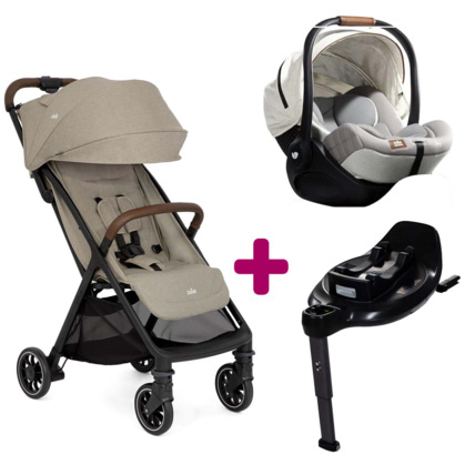 Avis Poussette Trio Pact Pro + siège auto i-Level Recline + Base Encore Joie 1