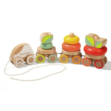 Avis Train en bois des couleurs Wesco 1
