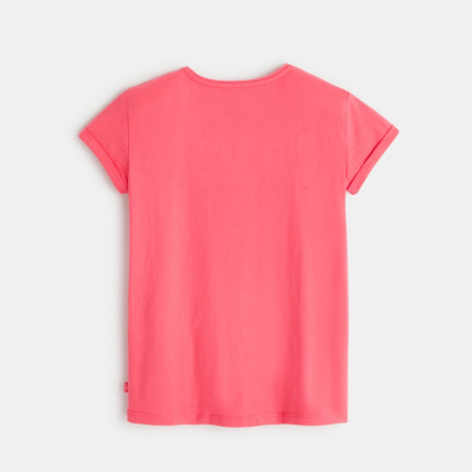 Avis T-shirt à message "tutti frutti" rose fille OKAIDI 4