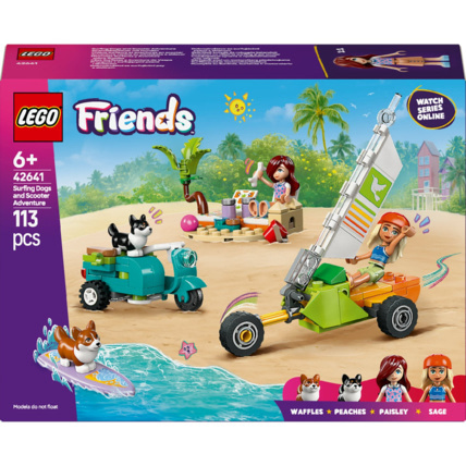 Avis Chiens surfeurs et aventures en scooter Friends LEGO 1